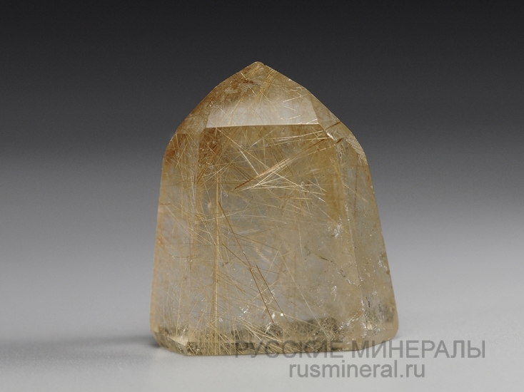 Кварц с включениями рутила Кварц с включениями рутила