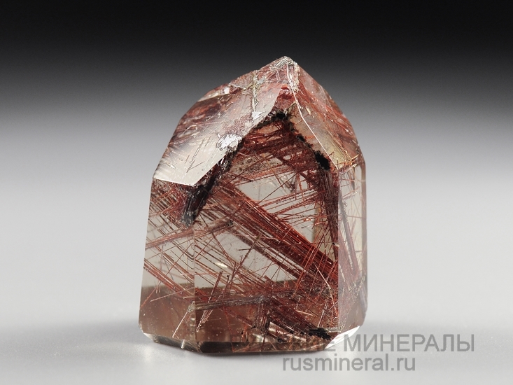 Кварц с включениями рутила Кварц с включениями рутила