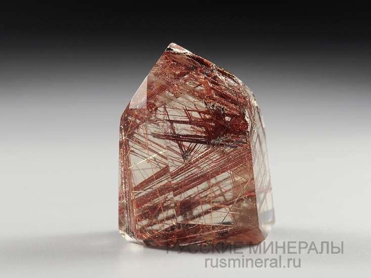 Кварц с включениями рутила Кварц с включениями рутила