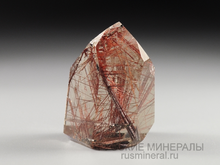 Кварц с включениями рутила Кварц с включениями рутила