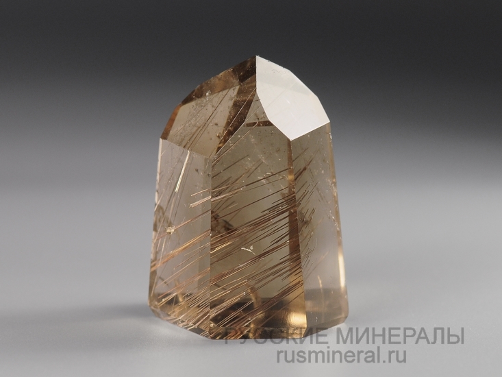 Кварц с включениями рутила Кварц с включениями рутила