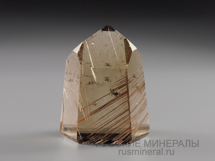 Кварц с включениями рутила Кварц с включениями рутила