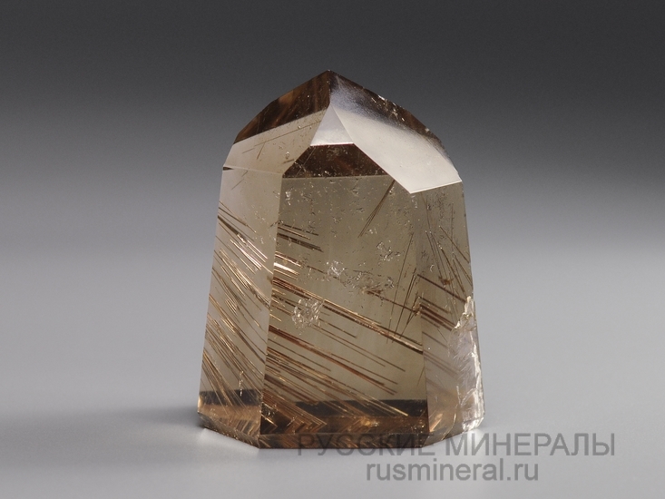 Кварц с включениями рутила Кварц с включениями рутила