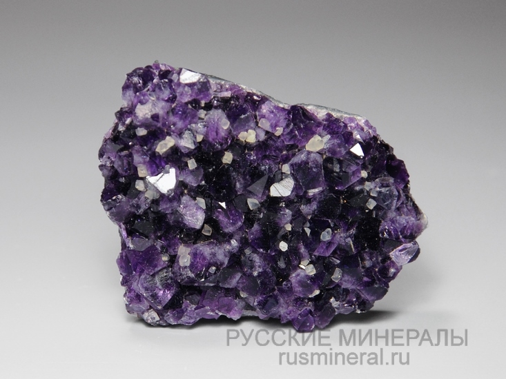 Аметист, кальцит Аметист, кальцит