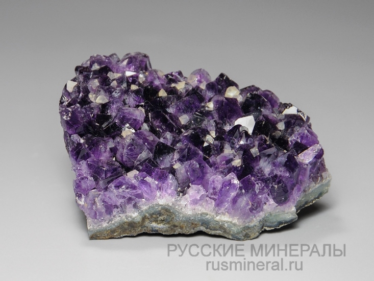 Аметист, кальцит Аметист, кальцит